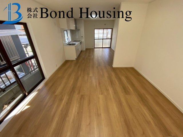 リフォ済み良質戸建て　大窪　築32年の居間・リビング