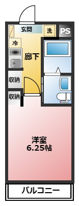 アッソルッソの間取り