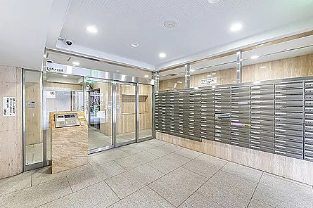 成増ローヤルコーポのエントランス