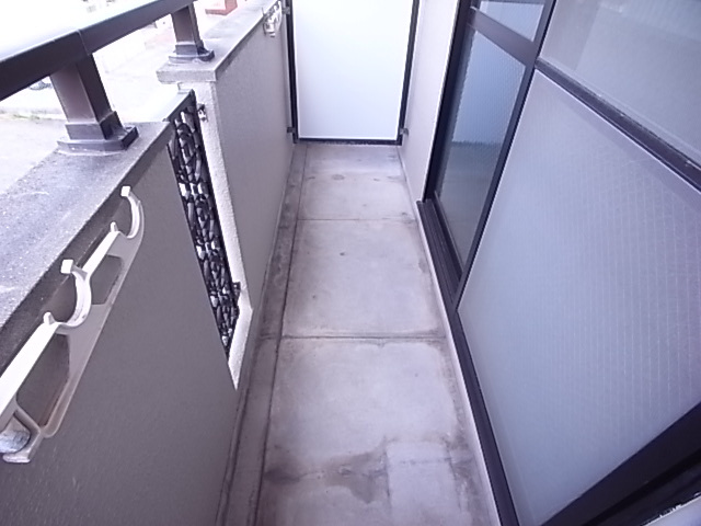 カーサ滝の茶屋のバルコニー