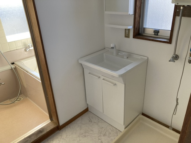 シティハウス　マピアの洗面所