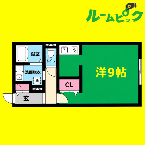 GVIVRE東別院　名古屋市賃貸　仲介手数料無料の間取り