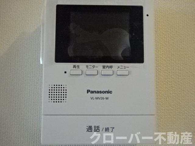 コントレールのセキュリティ|カメラ付インターホン（イメージ）