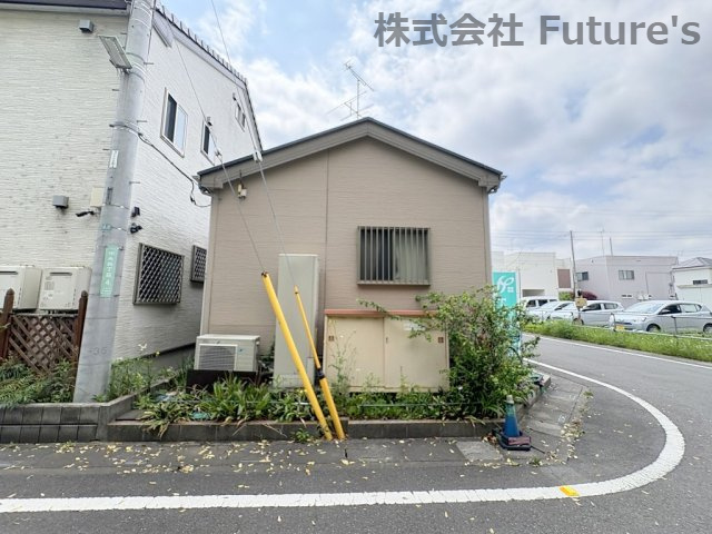 三郷市中央4丁目　建築条件無し売地の外観|現地の写真になります。