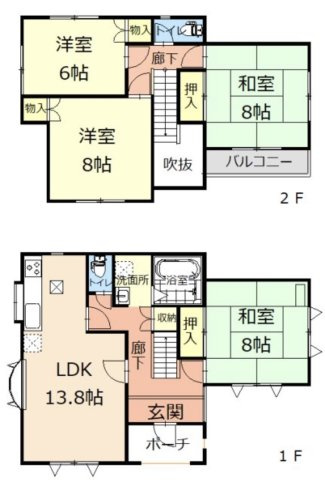 【間取り】 | 玉村町五料　中古住宅 | 実際にご見学頂くと、周辺の生活環境やコンセントの位置、収納の広さなどがご理解頂けます。お気軽に内覧予約をしてください！
