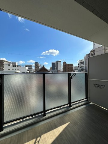 エスリード大須観音プリモ　名古屋市賃貸　仲介手数料無料のバルコニー