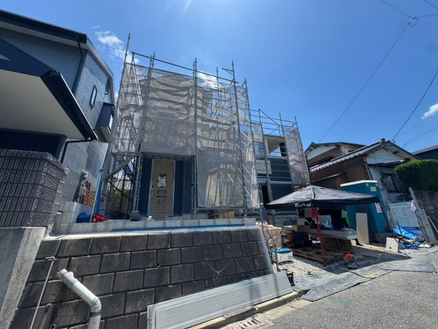 ーBloomーブルームー小倉南区西水町2期　【小倉南区　新築戸建て】の外観|現地撮影　2025,7,15　ーBloomーブルームー小倉南区西水町2期　【小倉南区　新築戸建て】