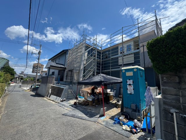 ーBloomーブルームー小倉南区西水町2期　【小倉南区　新築戸建て】の外観|現地撮影　2025,7,15　ーBloomーブルームー小倉南区西水町2期　【小倉南区　新築戸建て】