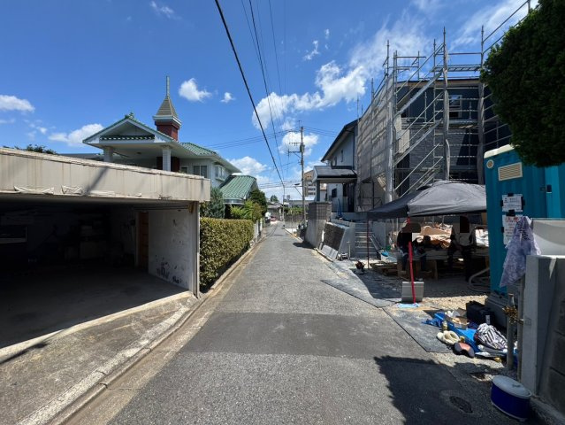 ーBloomーブルームー小倉南区西水町2期　【小倉南区　新築戸建て】の前面道路含む現地写真|現地撮影　2025,7,15　ーBloomーブルームー小倉南区西水町2期　【小倉南区　新築戸建て】