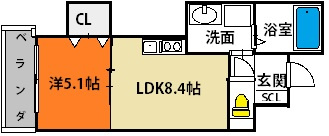 【間取り】 | ピレーネ近江堂