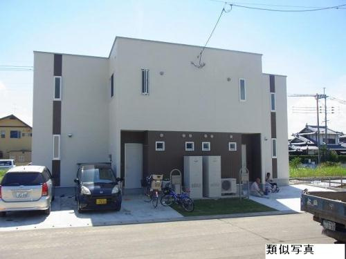 合志市幾久富のアパートの外観