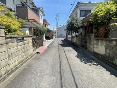 【前面道路含む現地写真】 | 売地　古三津5丁目