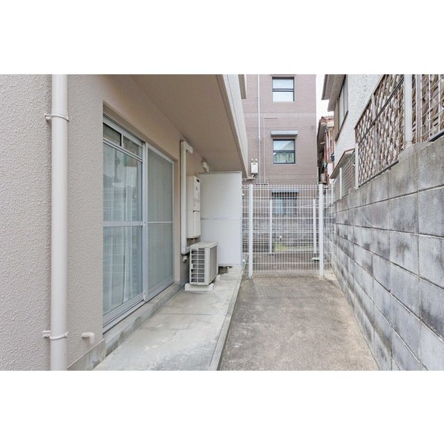 ヴィラウッドランドⅡのバルコニー