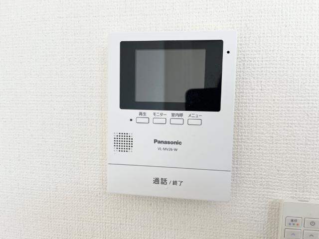 グランディールの内装|カメラ付インターホン