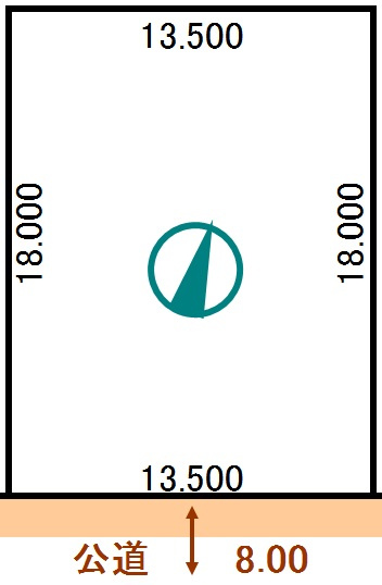 【土地図】 | 大楽毛西2丁目184-201売地