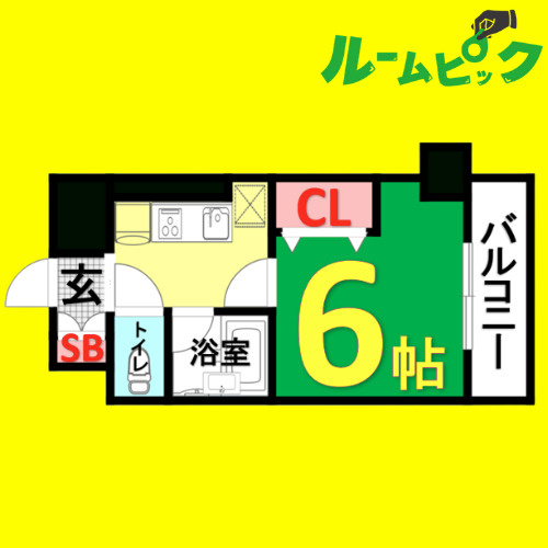 フィール大須の間取り