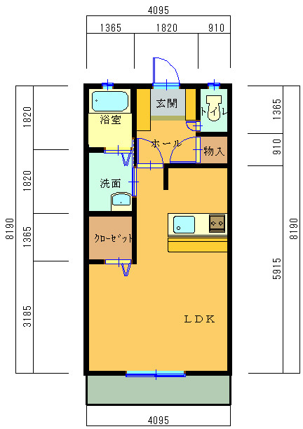 ユウパレスの間取り