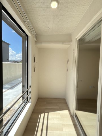 ウニコⅡのバルコニー