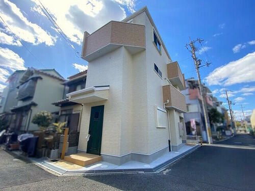 堀溝１丁目　未入居一戸建ての前面道路含む現地写真|角地
■物件内覧・資金計画相談・住宅ローン相談、リフォーム相談、お問合せ受付中■
※当日・翌日のご内覧、ご相談はお電話でのお問合せがスムーズです！