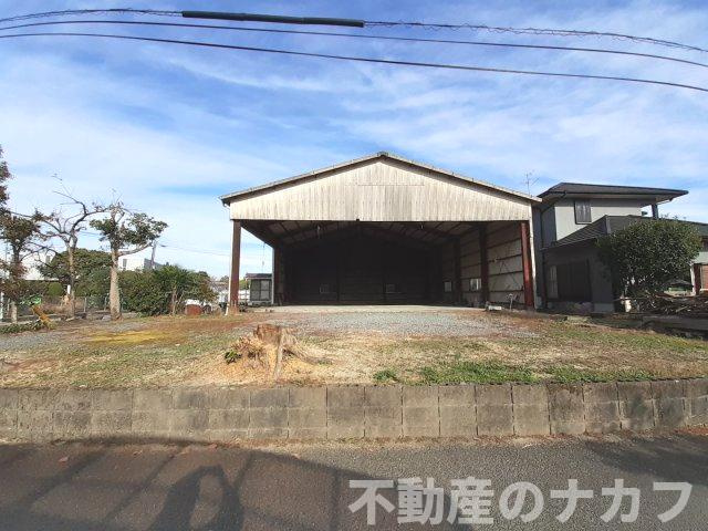 宇城市小川町北新田の倉庫の外観