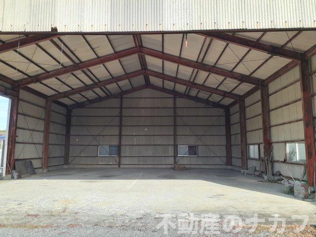 宇城市小川町北新田の倉庫の内装