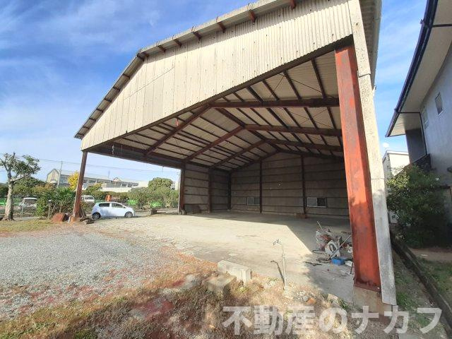 宇城市小川町北新田の倉庫の外観