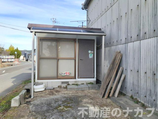 宇城市小川町北新田の倉庫の外観