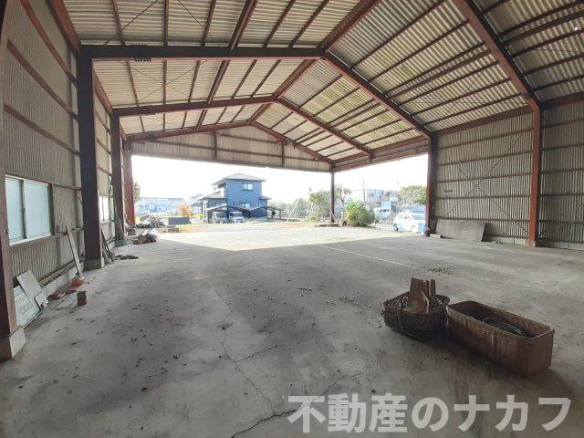 宇城市小川町北新田の倉庫の内装