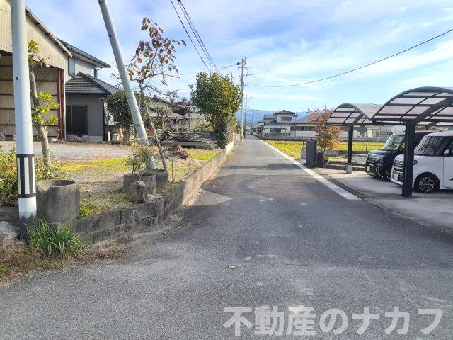 宇城市小川町北新田の倉庫の周辺