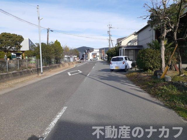 宇城市小川町北新田の倉庫の周辺