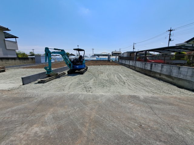 新築　桐生市相生町第25　Livele Garden.S　１号棟の駐車場|現地写真　駐車スペースは2台分可能です！
