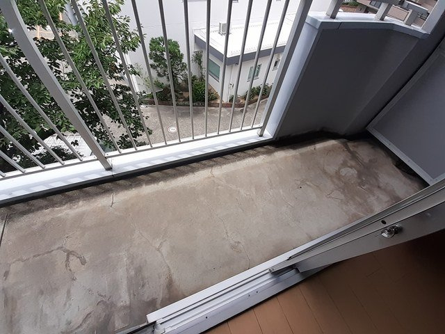 マリッチ今宿のバルコニー