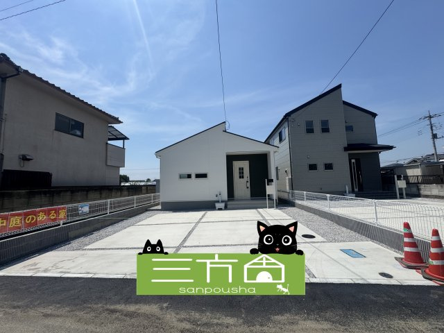 新築　桐生市相生町第25　Livele Garden.S　2号棟の外観|現地写真　完成しました！物件のご内覧等、お気軽にお問合せください♪　							

