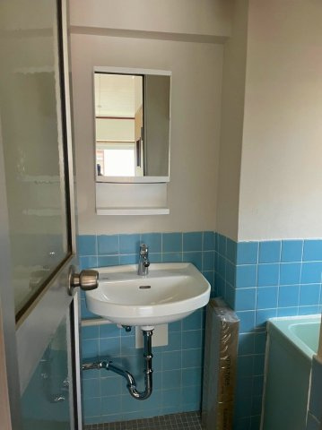 村上コーポの洗面所