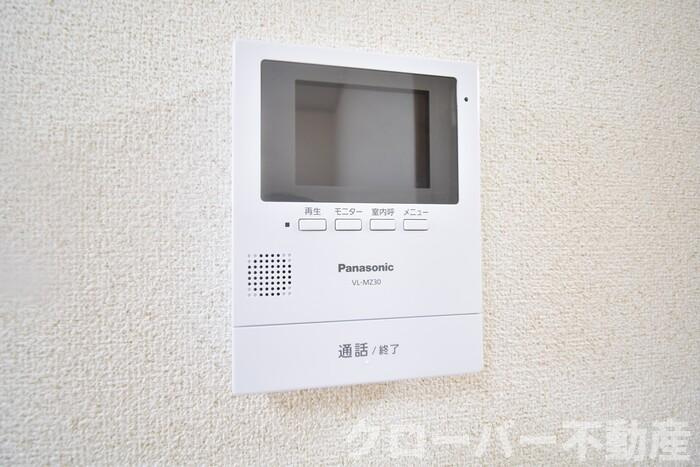 セジュール山西 B棟のセキュリティ|モニタ付インターホン