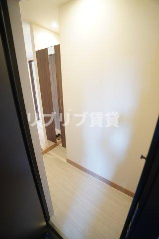 D-ROOM都賀２丁目ⅡーA棟の玄関