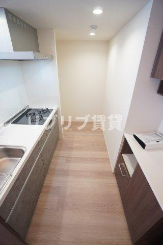 D-ROOM都賀２丁目ⅡーA棟のキッチン