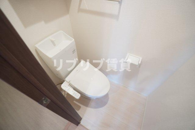 D-ROOM都賀２丁目ⅡーA棟のトイレ