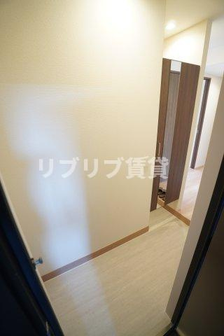 D-ROOM都賀２丁目ⅡーA棟の玄関