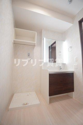 D-ROOM都賀２丁目ⅡーA棟の洗面所