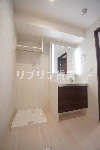 D-ROOM都賀２丁目ⅡーA棟の洗面所