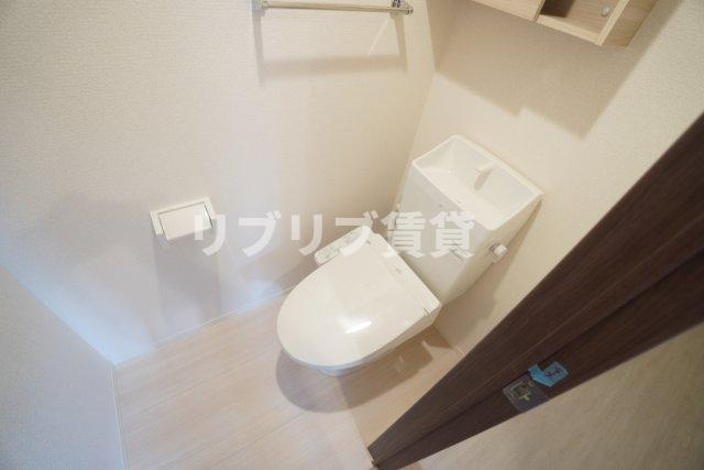 D-ROOM都賀２丁目ⅡーA棟のトイレ