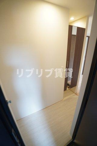 D-ROOM都賀２丁目ⅡーA棟の玄関