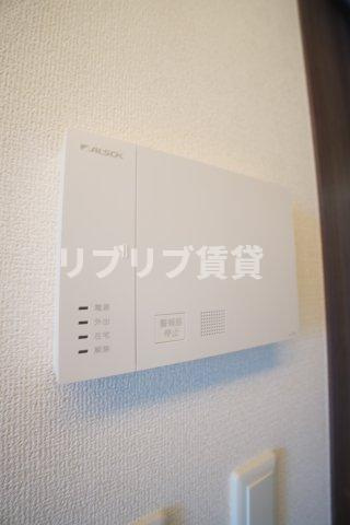 D-ROOM都賀２丁目ⅡーA棟のセキュリティ