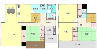 【間取り】 | 安佐北区あさひが丘3丁目