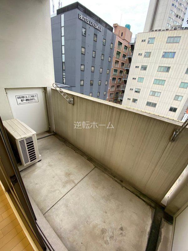 ベレーサ金山　名古屋市賃貸　仲介手数料無料のバルコニー