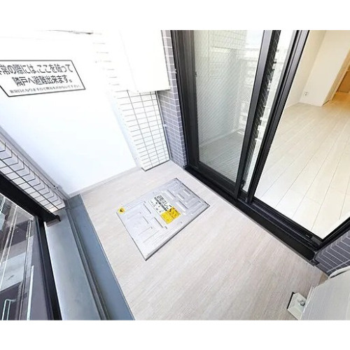 メイクス上前津Ⅱ　名古屋市賃貸　仲介手数料無料のバルコニー|バルコニー