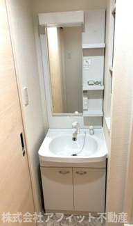 【洗面所】 | 月光東福山駅前 | 洗髪洗面化粧台※イメージです