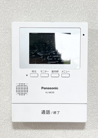 磐田市大原の防犯設備|モニター付インターホン