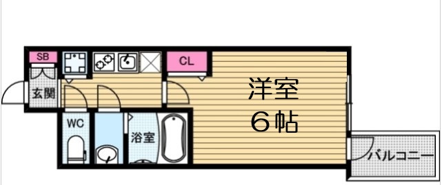 【間取り】 | プレサンス心斎橋クオーレ